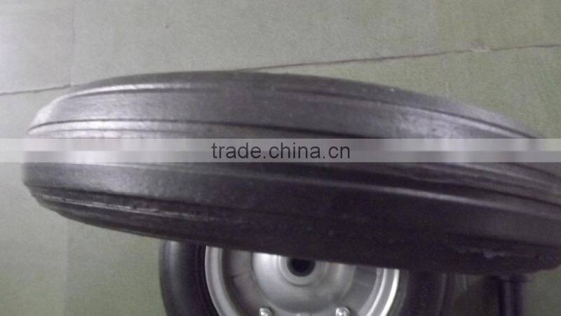 350-7 solid wheel with 6204zz bearing