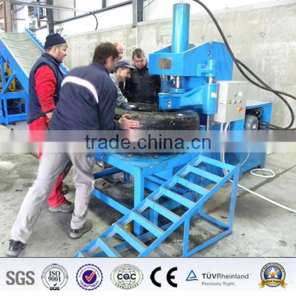 Sumac brand automatic waste tyre crusher