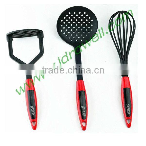 NY-1018 6 pcs nylon kitchenware set with stand