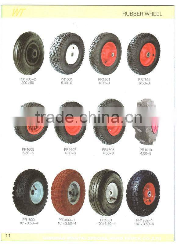 high quality wheelbarrow tyre inner tube 3.50-7
