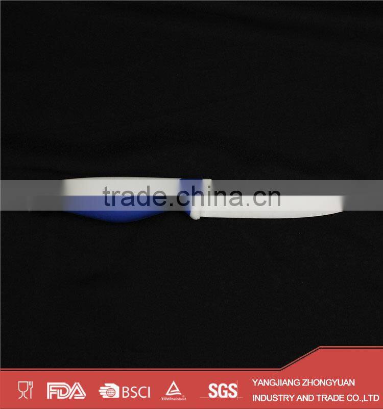 kitchen 5pcs ceramic knife set with acrylic stand