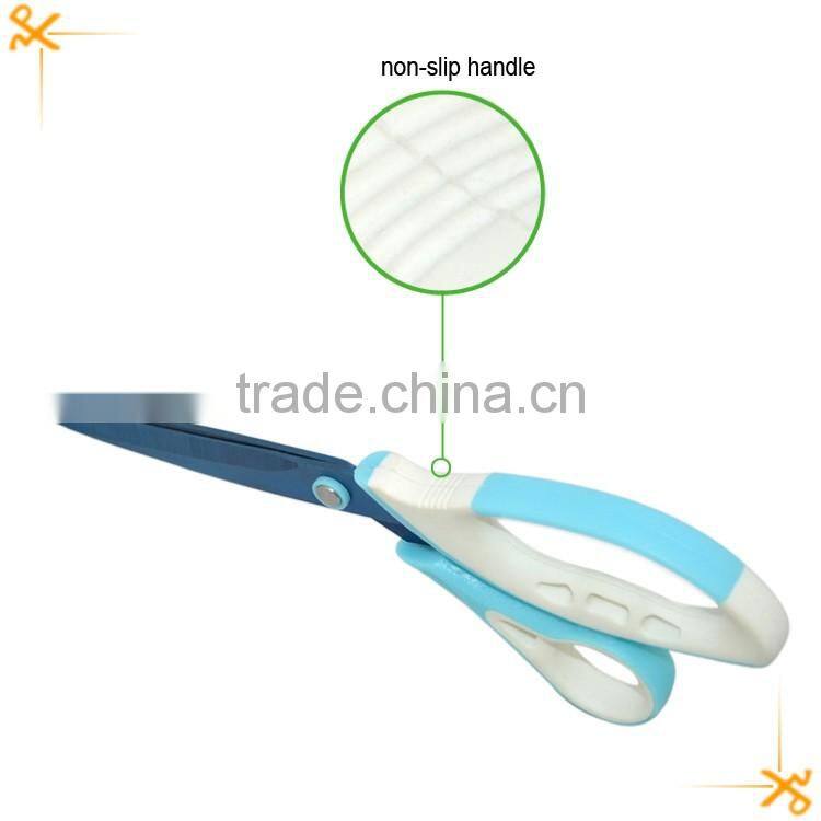 Soft Tpr ring office and household scssiors