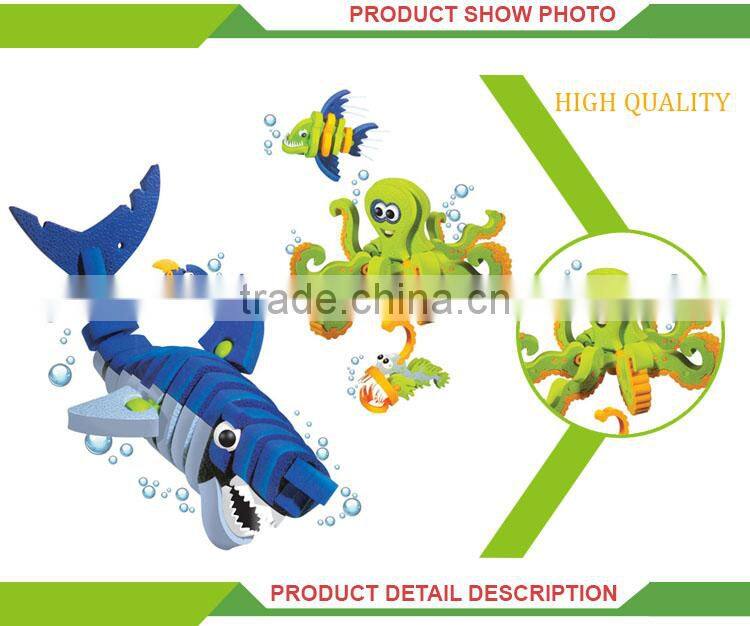 Educational kids toys undersea world large foam building blocks