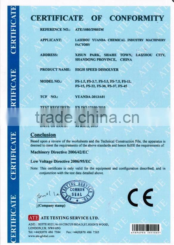 Stainless Steel Chemical Industrial Batch Reactor Stirred Reactor