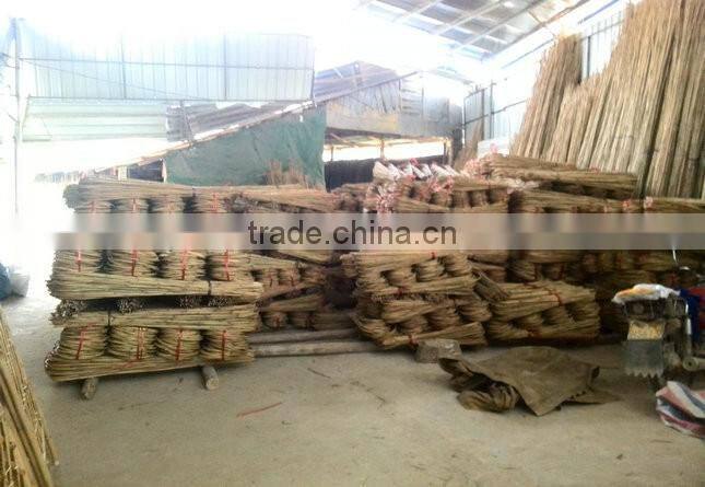 Make bamboo garden trellis for supporting the climbing plants