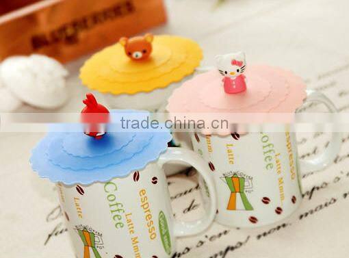 clear cup with lid ps cup lid eco-friendly silicone cup lids