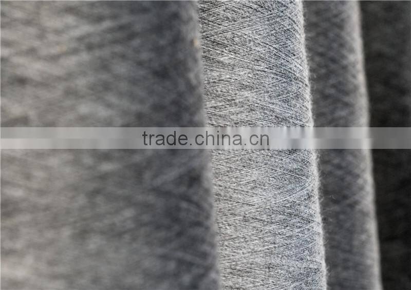 Polyester melange yarn melange colour