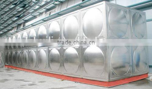 large water tank sale, square stainless steel tank
