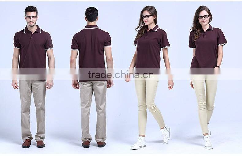 OEM working uniform t-shirt company office t-shirt uniform custom polo t shirt