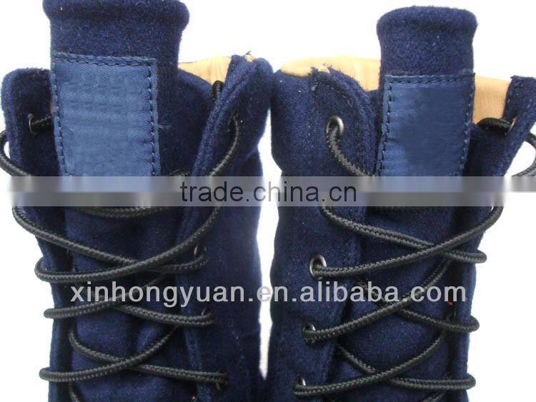 100%wool felt military boots