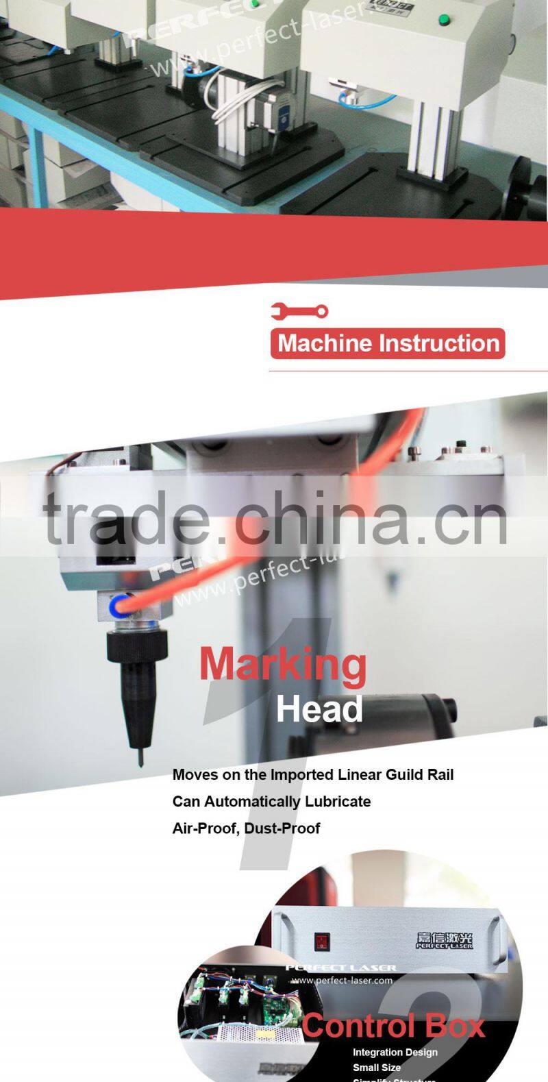 Automotive Industry Pneumatic Vin Number Printing Machine , serial number stamping machine