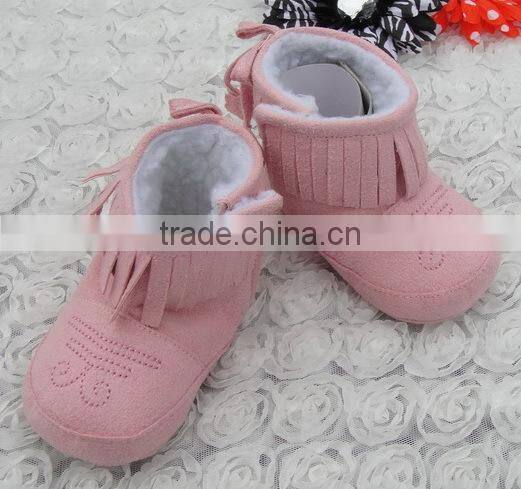 Popular leopard baby boots cheap baby shoes wholesale