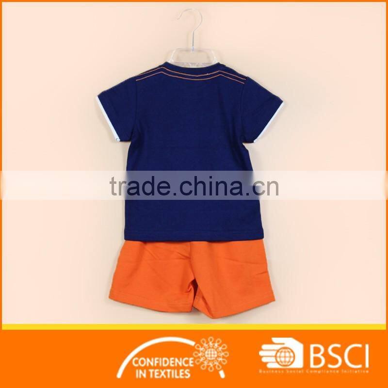 hot sale Animal Printed Cotton Baby Boy Clothing Set