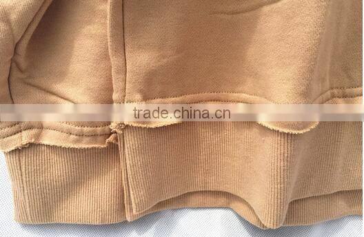 High quality streetwear classic loose hanging shoulder joker fleece/old damage flash head long sleeved fleece for male