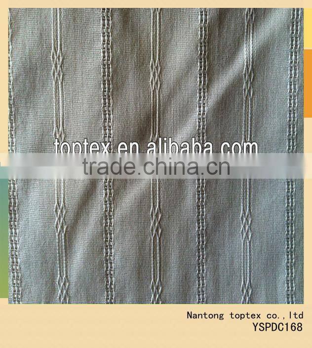 100% cotton solid dyed leno fabric