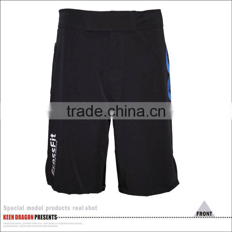 4 Way Stretch Cheap MMA Shorts Custom Private Label Plain Crossfit Shorts