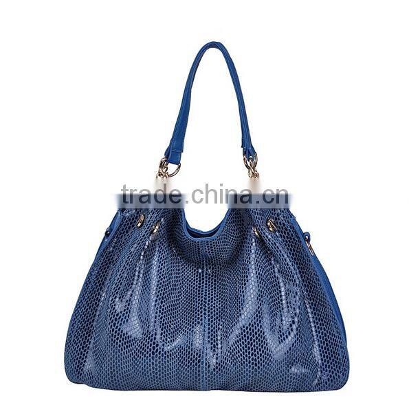 2015 wholeasale new arrival snake print women leather bags