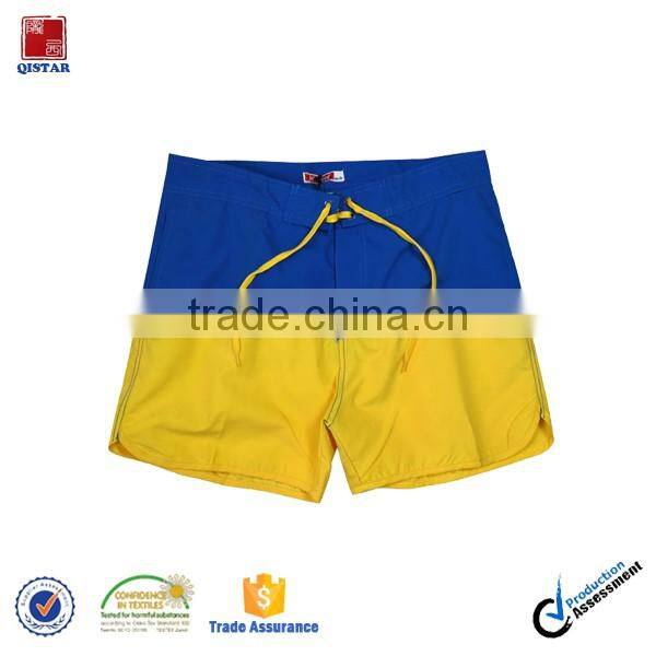 overoll print 4 -way stretch men's shorts