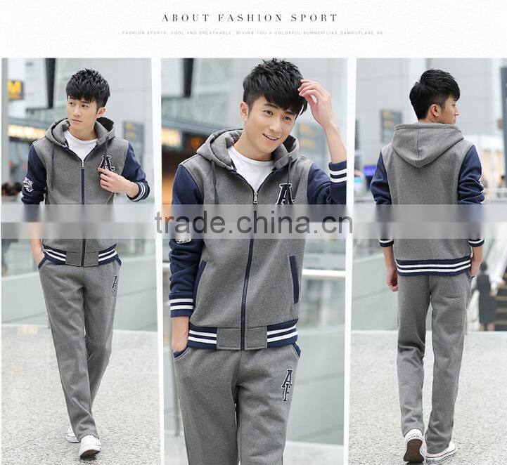 2017 latest Design Tracksuit Men Good price Slim Fitted Tracksuit Wholesale Fashion Sportswear Mens Tracksuits