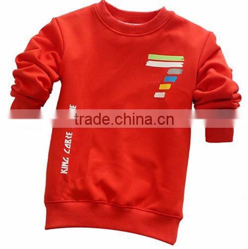 Jiangxi 2017 China wholesale Professional factory fashion good quality children print long sleeve t-shirt