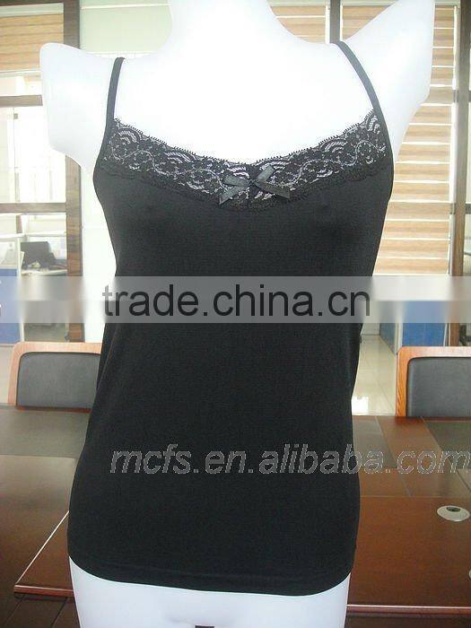 Seamless ladies sexy tanktop