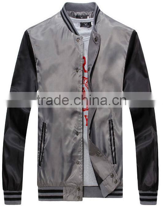 customize high quality fashion sunshine youth varsity jackets, cheap college clothing