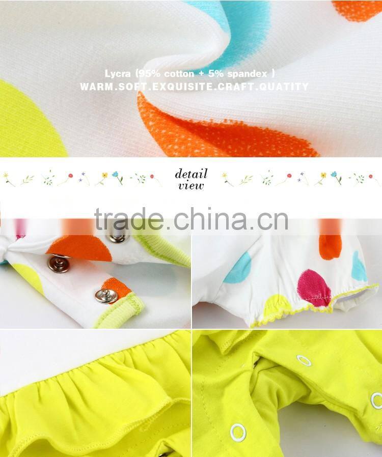 New Design Baby Boutique Girl Clothing Wholesale Baby Jumpsuits