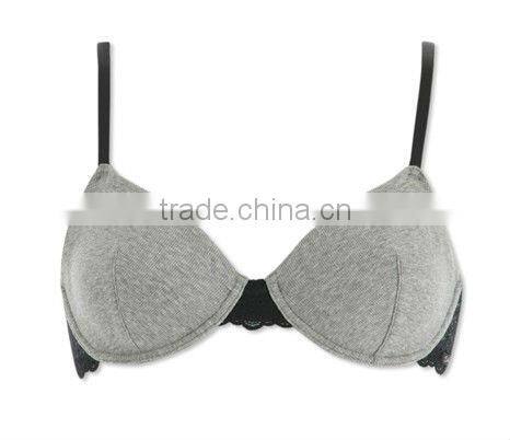 ladies cotton bra and panty underwear set