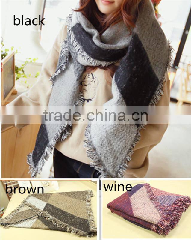 1pc New design fashion winter warmth spandex elegant shawl scarf designs for stitching