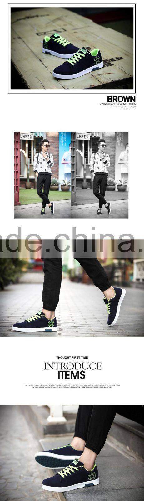 Wholesale Colorful Lace-up Black Shoes for Men Cloth Shoes