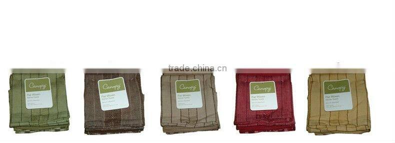 100% cotton yarn-dyed checkered kitchen towels