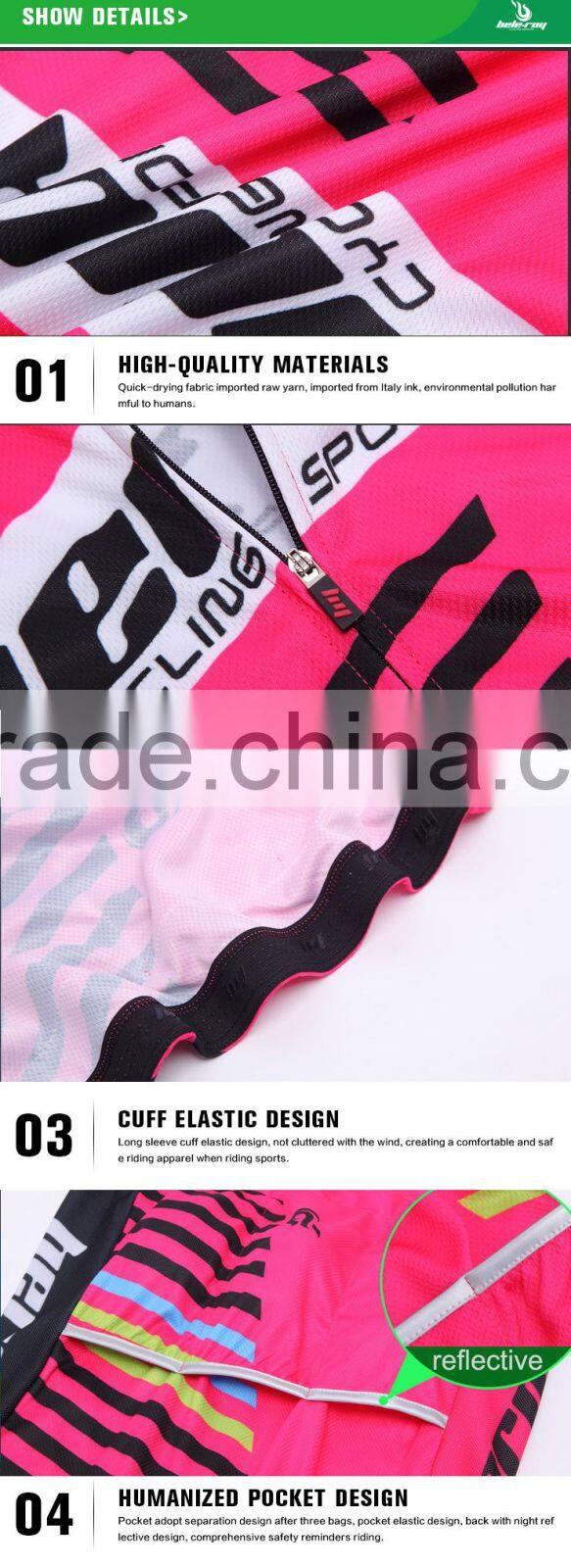 BEROY supreme quality cycling jersey 2016 pro teams female short sleeve bike uniform suits