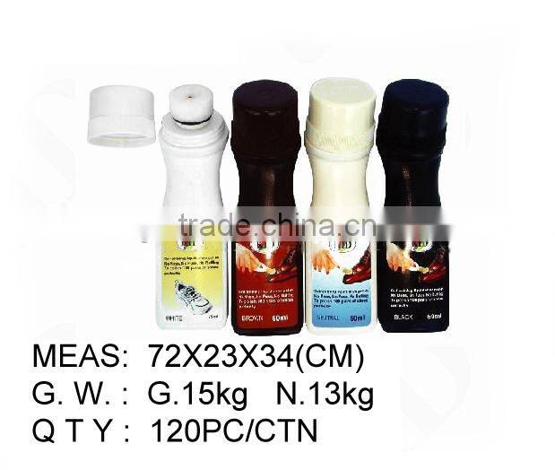 75ml high-gloss black thickened Waxed liquid shoe polish