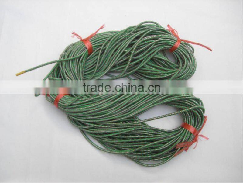 30mm round elastic stretch string rubber rope for garment sewing