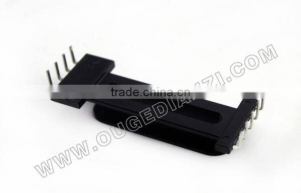 EDR2813 vertical pin5:4 plastic bobbin for transformer