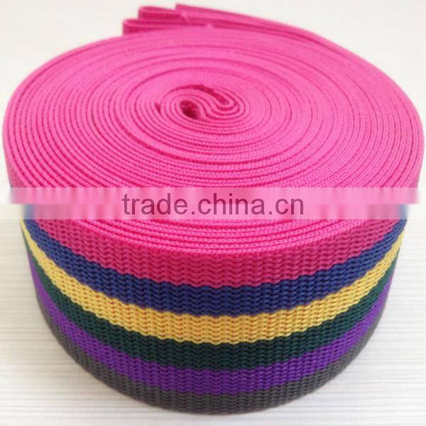 customized pp webbing school bag belt