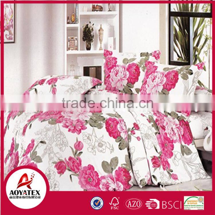 100% polyester hotel bed sheets wholesale,70gsm bed sheet microfiber for home using