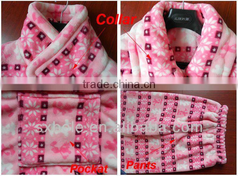 Custom heated pajamas couple pajamas