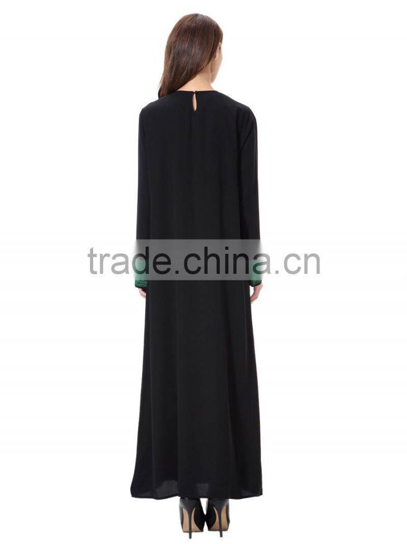 cotton linien plus size muslim dress/ yimdu muslim islamic latest design abaya kaftan dresses/fancy dl islamic muslim dress