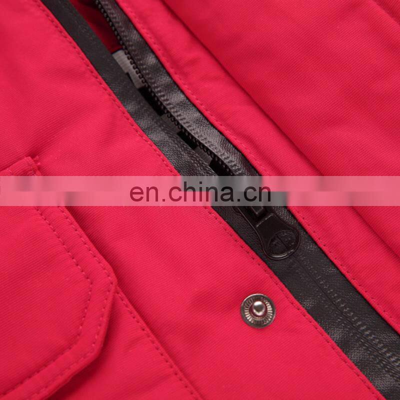 Long pattern winter fur fashion down coats jackets for children wholesale