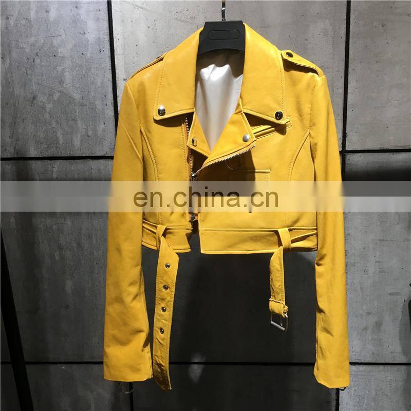 2017 Modern Design Top Quality Oem Custom Jackets Spring Autumn Leather Jacket Export