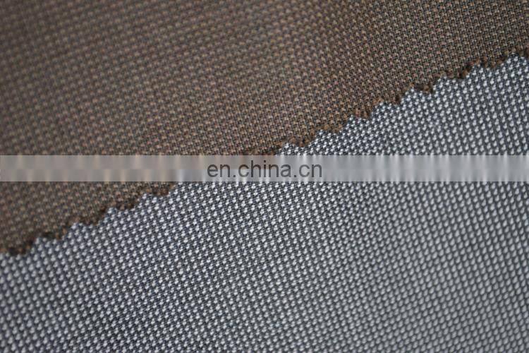 shaoxing textile twill grid fabric .the office staff uniform.