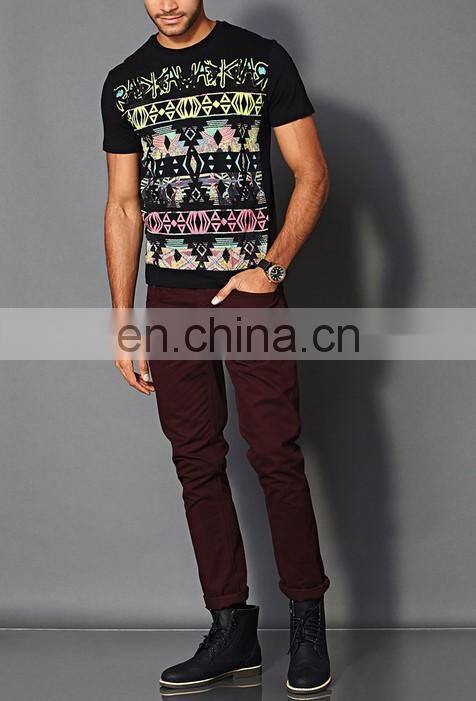 wholesale printed new fashion high quality custom t shirt