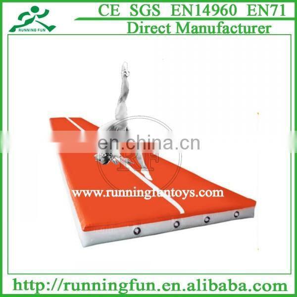 Popular Inflatable air track for gym