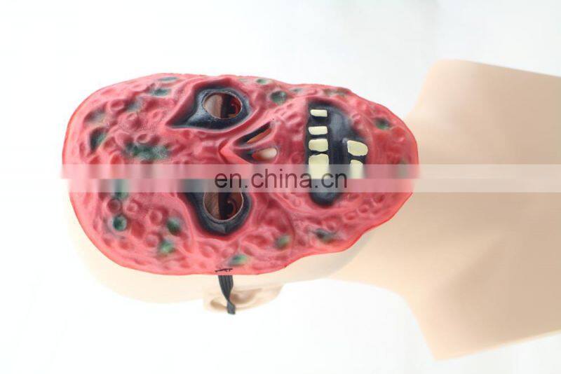 customimzed make up halloween latex mask for party with soft feature