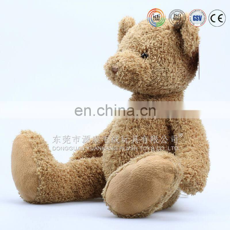 ICTI Audit China factory 2016 hot sale high quality plush cute teddy bear toys