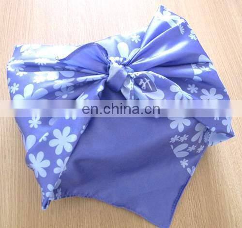 high quality polyester wrapping cloth furoshiki