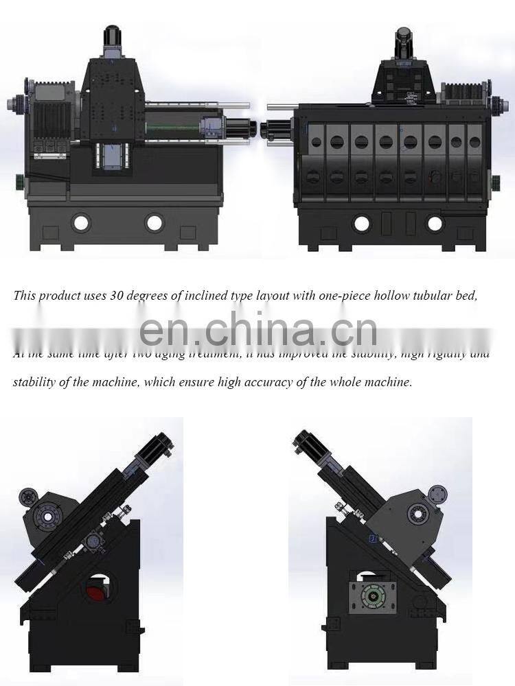 CK50L high precision good price cnc lathe