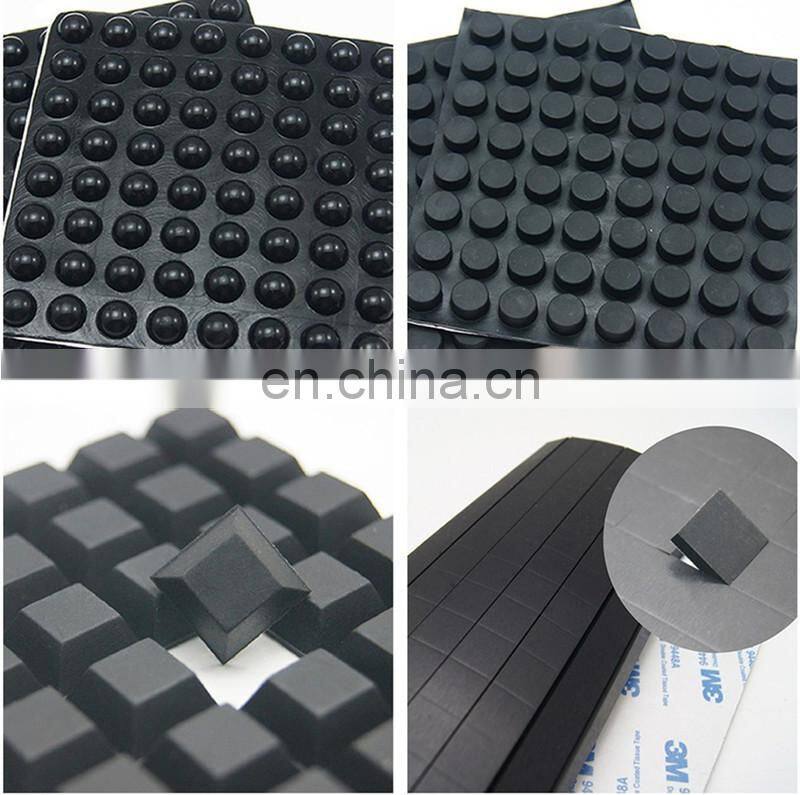 Rubber/EPDM/silicone self adhesive rubber bumper pads