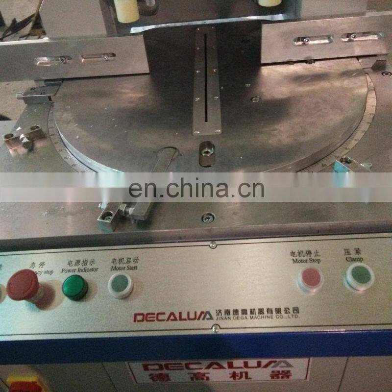 Aluminum Window Machine Arbitrary Angle Single Head Cutting Saw With 600 Saw Balde
